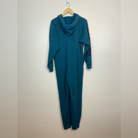 Savage x Fenty Forever Savage Showgirl Hooded Onesie | Hunter Green - Picture 11 of 12